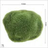Simulación de Protección Ambiental Piedra Musgosa Poliestireno Flockado Bola de Hierba Decoración Planta de Musgo Base para Pared Piedra Especial