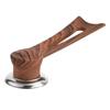 Mango de tapa con veta de madera puede ser vertical anti-escaldaduras wok de baquelita mango universal accesorios tapa de vidrio