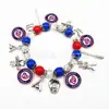Pulsera Elástica de Cuentas de Béisbol MLB Merchandising de Equipo Transfronterizo Pulsera Unisex Fuente de Fábrica Venta al por Mayor