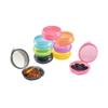 Pastillero Mini Portátil, Tres Pruebas, Contenedor de Pastillas de Plástico Moderno, Caja Pequeña de PP Portátil para un Día