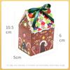 Caixa de Natal Colorida Caixa de Presente Caixa de Doces Caixa para Assar de Ano Novo Caixa para Biscoitos Nougat Biscoitos Personalizada