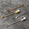 Cuchara de Café Creativa, Tenedor de Fruta, Cuchara Souvenir de Boda, Cuchara de Hoja, Cuchara de Hoja de Regalo, Cuchara Popular, Cuchara para Taza