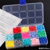 Cuentas de Arcilla Polimérica Suave En Caja Multiestilo Transfronterizo DIY Colorido Arcilla Suave Cuentas Espaciadoras de Rodajas Finas Collar Accesorios de Joyería Venta al por Mayor