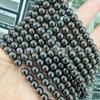 Contas de hematita de pedra biliar preta contas soltas joias acessórios DIY pulseira frisada colar de minério de ferro contas magnéticas