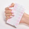 Pegatinas para Uñas Estilo Simple Europeo y Americano, Ventas Directas de Fábrica, Pegatinas de Película de Esmalte de Uñas Impermeables, Pegatinas para Uñas Af Precio Especial