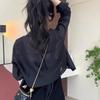 Camisa de Chifón con Protección Solar para Mujer en Verano con Falda y Chal Chaqueta Cardigan Corta Transpirable Blusa Delgada