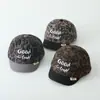 Boné de Baseball Infantil Estilo Novo, Estilo Coreano, Estampa de Leopardo Estilosa, Boné Bico de Pato Unissex para Meninos e Meninas, Proteção Solar para Primavera e Outono, Chapéu de Bebê à Prova de Vento