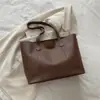 Bolso de Mano Versátil Retro para Mujer, Bolso de Almacenamiento de Moda, Bolso Tote de Nicho Estilo Coreano, Bolso de Viaje a la Moda