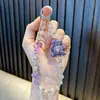 Urso Coração Cravejado de Diamantes Corrente de Cordão para Celular com Contas Bolsa Pendente de Corrente para Celular Pingente para Celular Pequenos Produtos de Yiwu