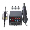 Estación de Soldadura de Reparación Cerámica Dorada 750W 8206 Tres en Uno Interfaz USB Soldador Estación de Desoldadura LED Soldadura de Reparación