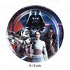 Tema de STAR WARS Vajilla para fiesta de STAR WARS Disposición de ambiente Bandeja de papel decorativa Vaso de papel Toalla de papel Mantel