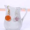 Molde de silicona para hacer pendientes colgantes porosos con forma de C, redondos y cuadrados, con pegamento de cristal para joyería, hecho a mano