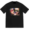Camiseta Malcolm X 25Ss Marca Trendy Europea y Americana Foto de Personaje Camiseta de Manga Corta Algodón Puro para Hombre y Mujer Manga Media Pareja