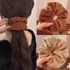 Diadema Elegante Retro Otoño e Invierno para Mujer, Alta Elasticidad, Sin Daño al Cabello, Cuerda para el Cabello Duradera, Cola de Caballo, Diadema, Accesorios Florales para el Cabello