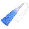 Nuevo Colgante de Borla Degradada de Extremo Cerrado de 13 cm Hecho a Mano DIY Accesorio de Joyería Estilo Antiguo Colgante de Abanico Accesorio para Bolso Hanfu