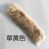 Zapatos Cabeza de Tigre de Piel de Conejo Genuina, Material de Piel de Conejo, Tiras de Piel, Accesorios, Bordes de Piel, Encaje Blanco, Decoración Hecha a Mano, Tiras de Borde para Ropa