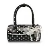 2025 Nuevo Bolso de Mano de Verano Coreano Bolso Tote Pequeño para Mujer de Gama Alta con Lunares Bolso Almohada de Nicho Bolso de Hombro Cruzado