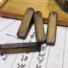 Wenwan talla de madera de agarwood cinco piezas colgante Sutra marca Wenwan accesorios colgante de collar de mano colgante colgante