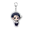 Chaveiro acrílico em camadas Jujutsu Kaisen Yuji Itadori Megumi Fushiguro Anime periférico mochila pingente
