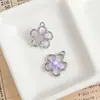 Aleación Gota de Aceite Flor Fresca Hoja de Ginkgo Ins Pequeña Fragancia Collar Pendientes Pulsera Colgante de Joyería DIY