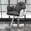 Silla de salón simple estilo japonés especial para peluquería ajustable giratoria taburete para corte de cabello teñido caliente taburete para barbería celebridad de Internet