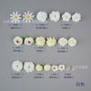Pacote de material de flores artificiais Um bolo Decoração de mesa de sobremesas Chapéus de minorias étnicas Faça você mesmo Grampo de cabelo Flor Fazendo Caixa de flores com flores