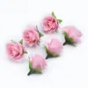 Flores Artificiales de Comercio Exterior Rosa de Seda Cabeza de Flor Artificial Accesorios de Decoración DIY para el Hogar Navidad Año Nuevo Boda