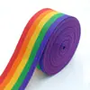 Fita Larga de 5cm Fita de Polipropileno Espessa Tira de Fita para DIY Trançada Criptografada Tira Trançada Arco-Íris Mazar Tira Especial