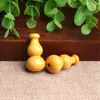 Accesorios de Calabaza de Madera de Durazno, Colgantes, Calabazas para Cortinas de Puerta DIY, Calabazas con Texto Grabado, Calabazas con Pintura, Accesorios de Calabaza de Madera Natural