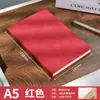 Set de Logotipo de Cuaderno de Piel de Oveja Personalizado A5 Simple Engrosado Bloc de Notas para Estudiantes Bloc de Notas para Oficina de Negocios