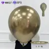 Balões Metálicos 5 polegadas 10 polegadas 12 polegadas 18 polegadas Redondos de Látex Cromado Dourado para Decoração de Sala de Casamento e Festa