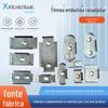 Fornecimento de fábrica ferro forro dentes retangular embutido fêmea fixadores de soldagem interna fivela interna porca conector de tubo quadrado