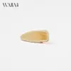Nuevo Pasador de Acetato Wjia Color Morandi para Mujer, Pinza de Garra de Acetato Simple y de Alta Gama para Peinado Recogido en la Parte Trasera de la Cabeza