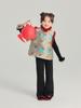 Pantalones de Invierno Nuevos para Niños Momojia con Forro Polar, Pantalones Acampanados Ajustados Engrosados, Pantalones Largos de Invierno Casuales y Cómodos para Niñas
