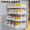 Divisórias de prateleira internas para freezers, cestas de armazenamento multicamadas, ferramentas de camada especializadas para refrigeradores e freezers
