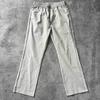 Calça Casual Casual Tecida Solta Estilo Bootcut SwyhSummer Tecido com Sensação Fresca Básico