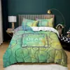 Venta caliente transfronteriza Serie de personalidad mecánica Impresión digital Juego de cama de tres piezas Amazon Comercio Exterior venta al por mayor de textiles para el hogar