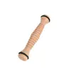 Em estoque massajador de corpo inteiro de madeira massajador de rolo manual de madeira conjunto de batida para meridiano da coluna cervical da perna