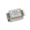 Filtro de Alimentación AC Monofásico CW4L2 10A 250V Pin de Soldadura Etapa Única/Doble Bloque de Terminales Anti-montaje en Riel