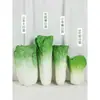 Modelo de vegetal de simulação PU pimenta alface repolho chinês berinjela cebola cogumelo brócolis modelo de adereços decoração de sala