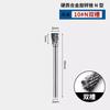 3*6 lima rotativa de carburo cabeza de rectificado de acero de tungsteno lima rotativa accesorios de rectificado eléctrico cabeza de rectificado de metal doble ranura vástago de 3 mm