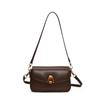 Bolsa Feminina 2025 Nova Moda Simples Joker Pequena Bolsa Quadrada Moda Clássica Elegante Bolsa de Ombro Crossbody