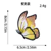 Fornecimento Exclusivo Transfronteiriço de Patches Bordados de Borboleta Degradê para Roupas, Bolsas, Sapatos e Chapéus, Patches de Decoração DIY, Amostra Grátis Disponível
