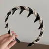 Elegante Faixa de Cabeça de Pérola para Mulheres, Acessório de Cabelo de Coroa Alta, Faixa de Cabelo para Testa, Faixa de Cabeça para Lavar o Rosto com Dentes, Novo Acessório de Cabelo, Presilha de Cabelo