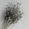 Gipsófila Fresca y Sencilla de 3 Puntas Flores Artificiales al por Mayor para Comercio Exterior, Decoración del Hogar, Accesorios de Boda y Ramos