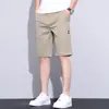 Verano 2026 Nuevos Shorts Casuales de Moda para Hombre Tela de Seda Helada Shorts para Hombre Shorts Juveniles Shorts de Cinco Puntos