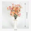 Flores Azaleias de Simulação para Fotos Adereços Cenário de Casamento Decoração de Casa Flores Artificiais Buquê DIY Flores Borboleta Rosa de Simulação