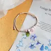 Jingdezhen Navidad Cerámica Cuerda Trenzada Pulsera Animales de Dibujos Animados Cuerda de Mano Joyería al por Mayor para Atracciones Turísticas Nicho Lujo Ligero