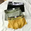 Atacado de cuecas masculinas tamanho grande cintura média antibacteriana respirável confortável algodão boxer para homens fabricantes
