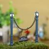 Estilo japonês dos desenhos animados resina ferro madeira mercearias jardinagem carnudo micro paisagem flor plug-in tiro adereços ornamentos resumo